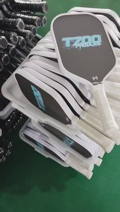 PRE-RELEASE T700 Raw Carbon Fiber Pickleball Paddle